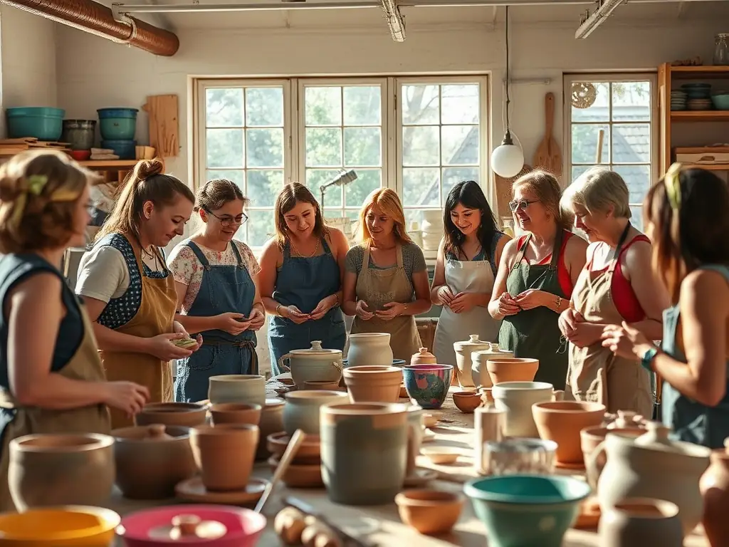 A photograph of a community workshop focused on traditional stone carving techniques, demonstrating the association's commitment to cultural education and skill-sharing.